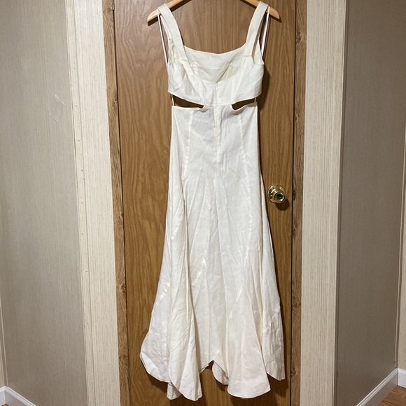Cult Gaia White Eileen Maxi Dress - Picture 5 of 9
